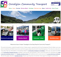 ito Ceredigion Community Transpor website