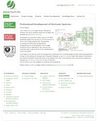 Image for Jon Ju Tech website